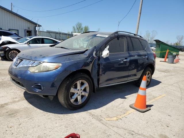 JN8AZ1MW1AW119094 - 2010 NISSAN MURANO S BLUE photo 1