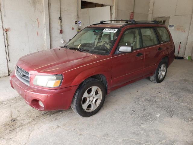JF1SG65693H720543 - 2003 SUBARU FORESTER 2.5XS მუქწითელი ფოტო 1