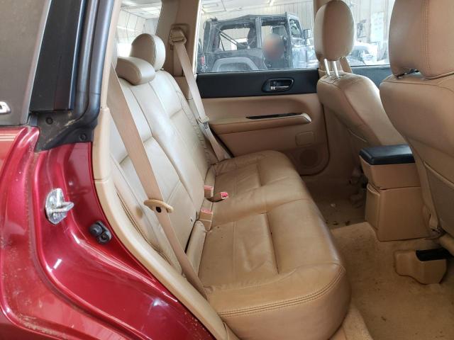 JF1SG65693H720543 - 2003 SUBARU FORESTER 2.5XS მუქწითელი ფოტო 10