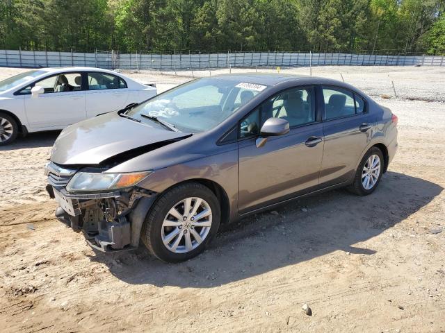 19XFB2F89CE040635 - 2012 HONDA CIVIC EX GRAY photo 1