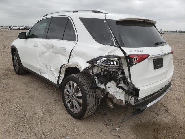 4JGFB4KB9LA069869 - 2020 MERCEDES-BENZ GLE 350 4MATIC WHITE photo 2