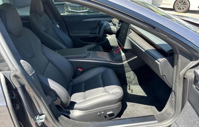 5YJSA1E53NF468653 - 2022 TESLA MODEL S 灰色 照片 5