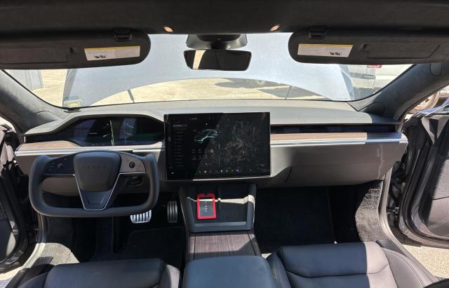 5YJSA1E53NF468653 - 2022 TESLA MODEL S 灰色 照片 9