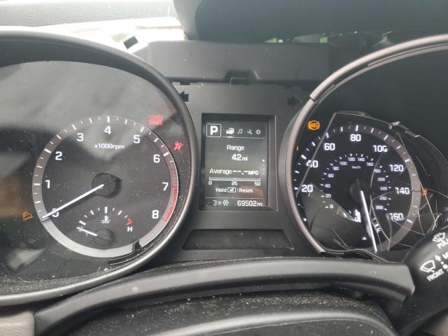 5XYZT3LB0JG540814 - 2018 HYUNDAI SANTA FE S SILVER photo 9