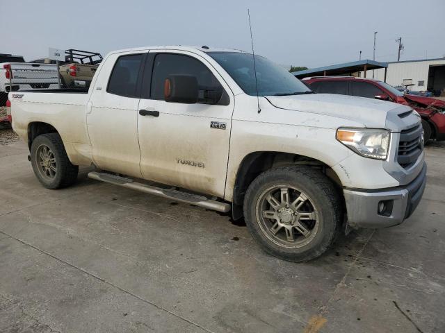 5TFRY5F19EX156520 - 2014 TOYOTA TUNDRA DOUBLE CAB SR/SR5 WHITE photo 4