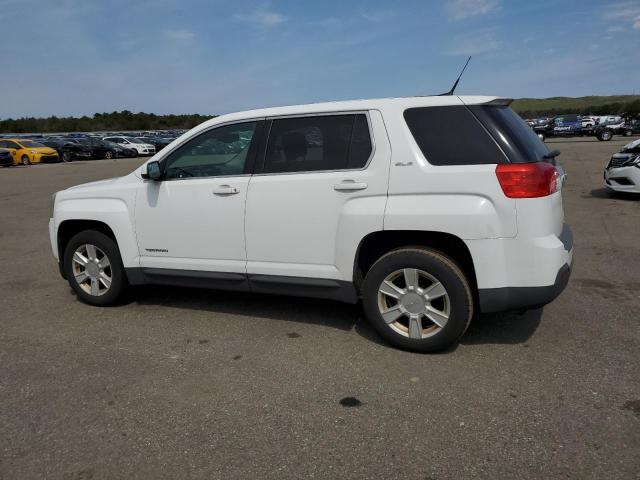 2GKALMEK0D6147014 - 2013 GMC TERRAIN SLE WHITE photo 2