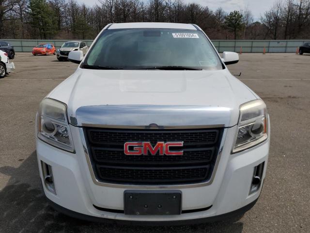 2GKALMEK0D6147014 - 2013 GMC TERRAIN SLE WHITE photo 5