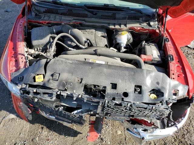 1C6RR7LT7KS651362 - 2019 RAM 1500 CLASS SLT წითელი ფოტო 11