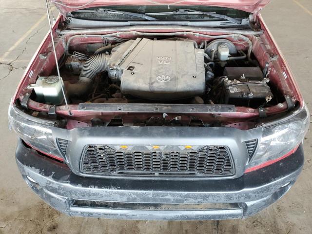 5TETU62N38Z561432 - 2008 TOYOTA TACOMA PRERUNNER ACCESS CAB RED photo 11