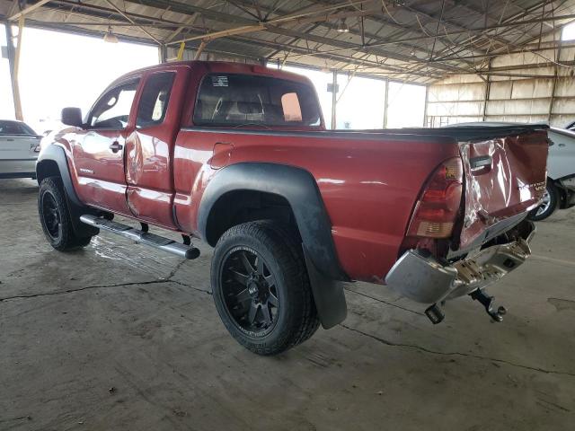 5TETU62N38Z561432 - 2008 TOYOTA TACOMA PRERUNNER ACCESS CAB RED photo 2