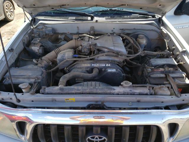 5TEGN92N84Z413173 - 2004 TOYOTA TACOMA DOUBLE CAB PRERUNNER SILVER photo 11