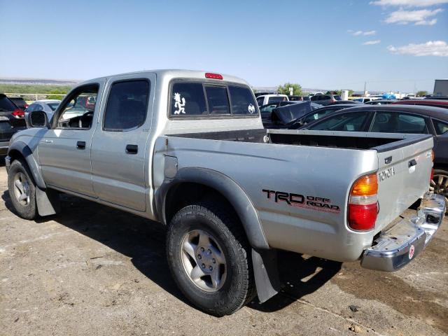 5TEGN92N84Z413173 - 2004 TOYOTA TACOMA DOUBLE CAB PRERUNNER SILVER photo 2