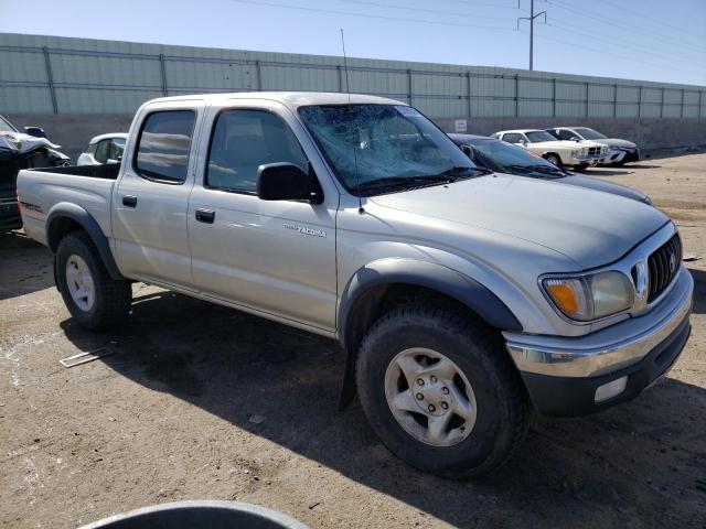 5TEGN92N84Z413173 - 2004 TOYOTA TACOMA DOUBLE CAB PRERUNNER SILVER photo 4