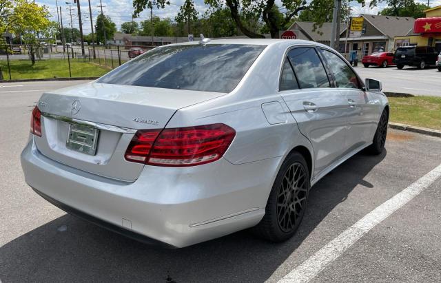 WDDHF8JB9EA834100 - 2014 MERCEDES-BENZ E 350 4MATIC SILVER photo 4