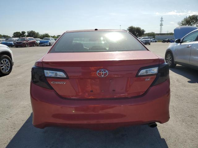 4T1BF1FK8CU630802 - 2012 TOYOTA CAMRY BASE RED photo 6