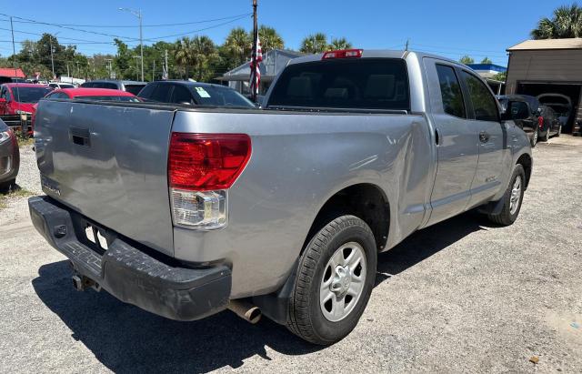 5TFRY5F1XAX077965 - 2010 TOYOTA TUNDRA DOUBLE CAB SR5 SILVER photo 4