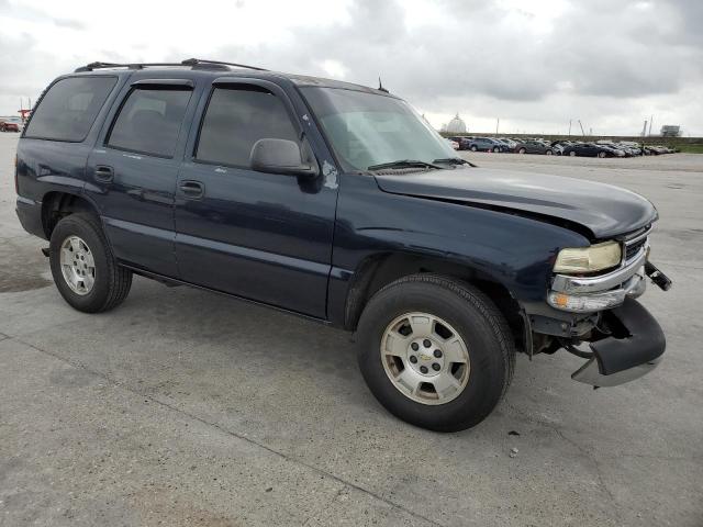 1GNEC13V65J245873 - 2005 CHEVROLET TAHOE C1500 BLUE photo 4