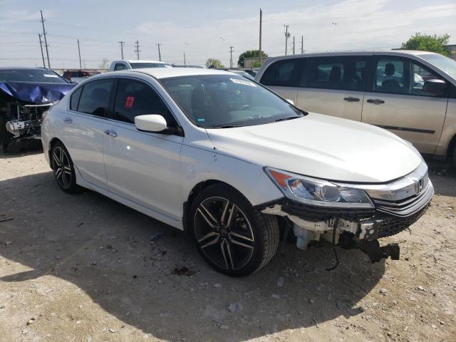 1HGCR2F58GA123715 - 2016 HONDA ACCORD SPORT WHITE photo 4