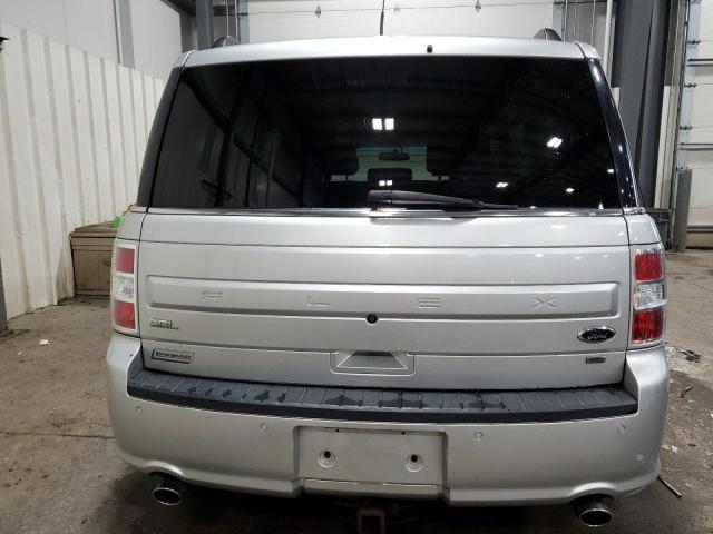 2FMHK6C82EBD30841 - 2014 FORD FLEX SEL SILVER photo 6