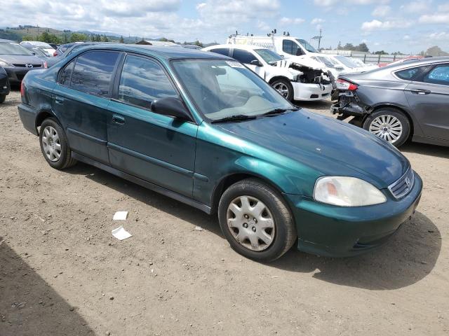 2HGEJ6618YH525337 - 2000 HONDA CIVIC BASE GREEN photo 4