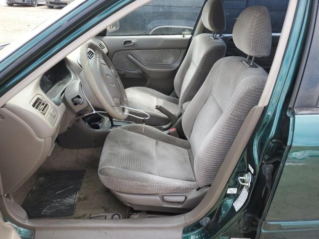 2HGEJ6618YH525337 - 2000 HONDA CIVIC BASE Yaşıl foto 7