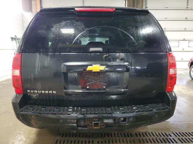 1GNSKJE78ER222133 - 2014 CHEVROLET SUBURBAN K1500 LT BLACK photo 6