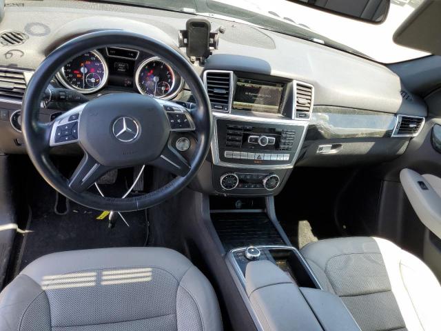 4JGDA5HB9EA359264 - 2014 MERCEDES-BENZ ML 350 4MATIC GRAY photo 8