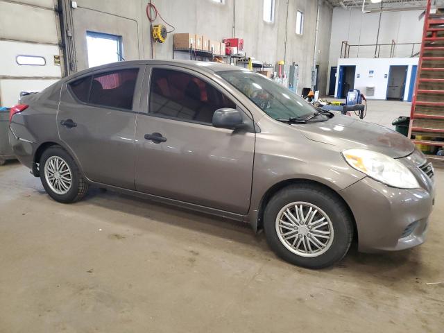 3N1CN7AP4EL861942 - 2014 NISSAN VERSA S GRAY photo 4