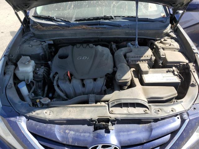 5NPEB4AC3DH781525 - 2013 HYUNDAI SONATA GLS BLUE photo 11