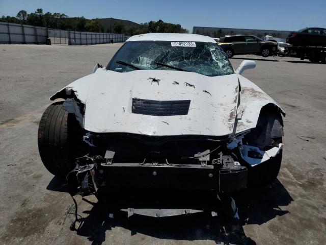 1G1YB2D7XJ5105724 - 2018 CHEVROLET CORVETTE STINGRAY 1LT WHITE photo 5
