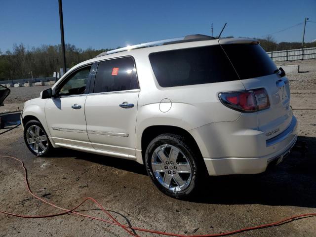 1GKKRTKD1DJ212720 - 2013 GMC ACADIA DENALI WHITE photo 2