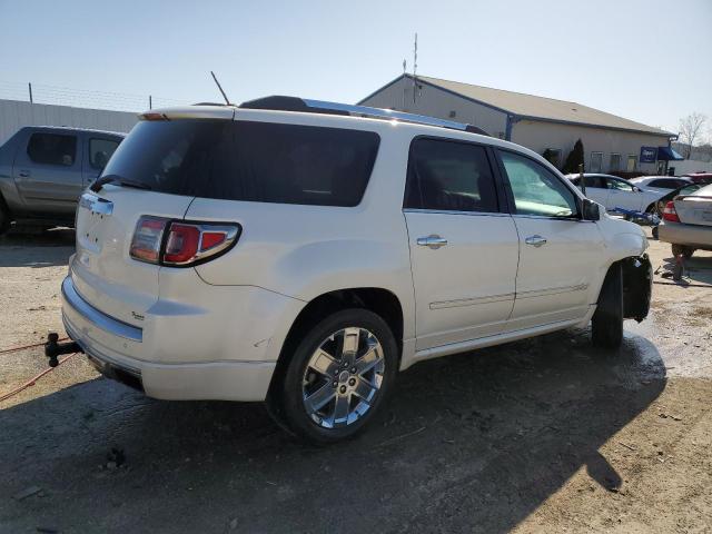 1GKKRTKD1DJ212720 - 2013 GMC ACADIA DENALI WHITE photo 3