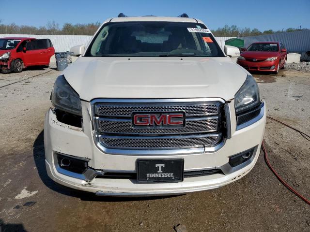 1GKKRTKD1DJ212720 - 2013 GMC ACADIA DENALI WHITE photo 5