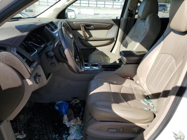 1GKKRTKD1DJ212720 - 2013 GMC ACADIA DENALI WHITE photo 7