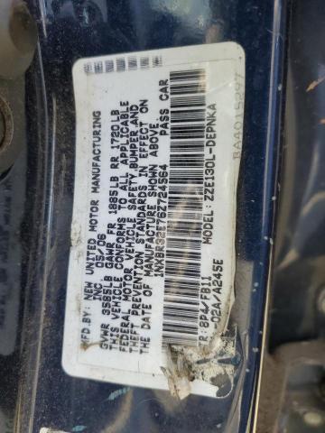 1NXBR32E76Z724564 - 2006 TOYOTA COROLLA CE BLUE photo 12