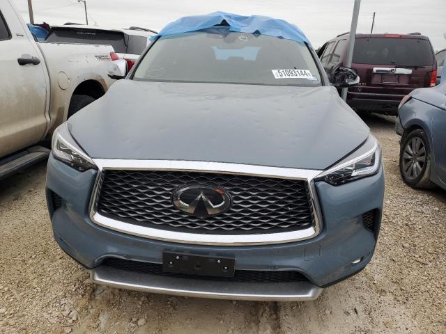 3PCAJ5EA0PF118769 - 2023 INFINITI QX50 SENSORY BLUE photo 5