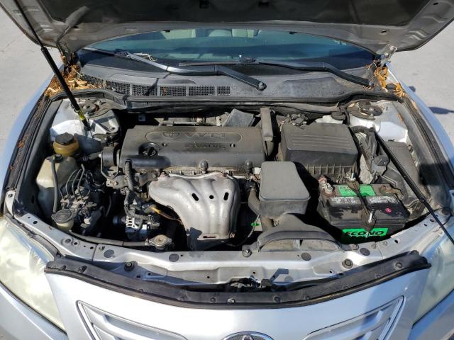 4T1BE46K97U195007 - 2007 TOYOTA CAMRY CE SILVER photo 11