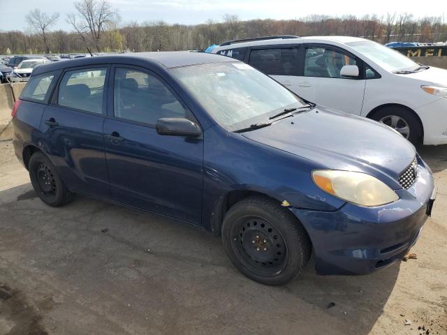 2T1KR32E83C114461 - 2003 TOYOTA COROLLA MA XR BLUE photo 4