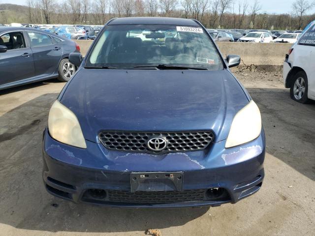 2T1KR32E83C114461 - 2003 TOYOTA COROLLA MA XR BLUE photo 5