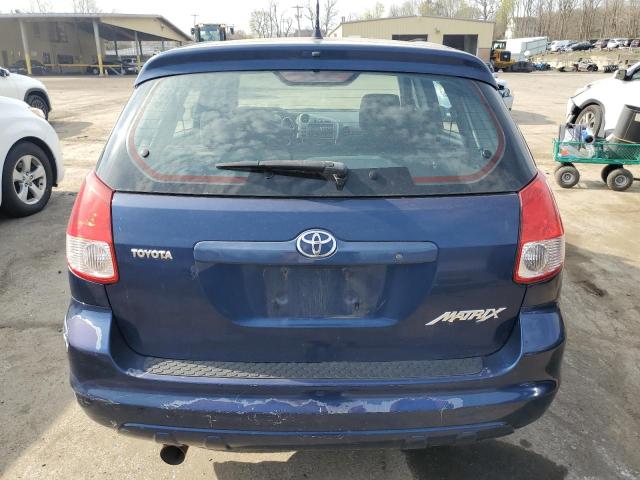 2T1KR32E83C114461 - 2003 TOYOTA COROLLA MA XR BLUE photo 6