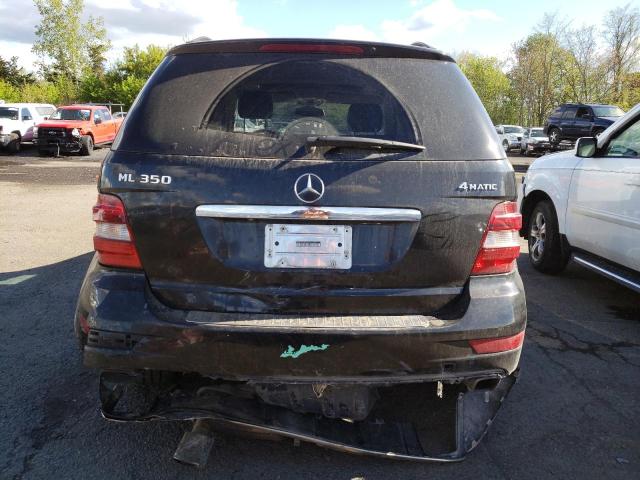 4JGBB8GB4BA695410 - 2011 MERCEDES-BENZ ML 350 4MATIC BLACK photo 6