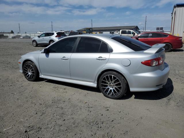 1YVHP84D055M17522 - 2005 MAZDA 6 S SILVER photo 2