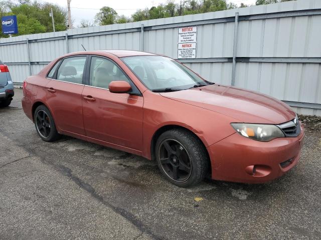 JF1GE6A63AH510423 - 2010 SUBARU IMPREZA 2.5I ORANGE photo 4