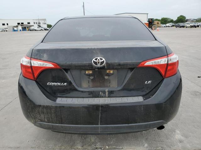 5YFBURHEXFP324993 - 2015 TOYOTA COROLLA L BLACK photo 6