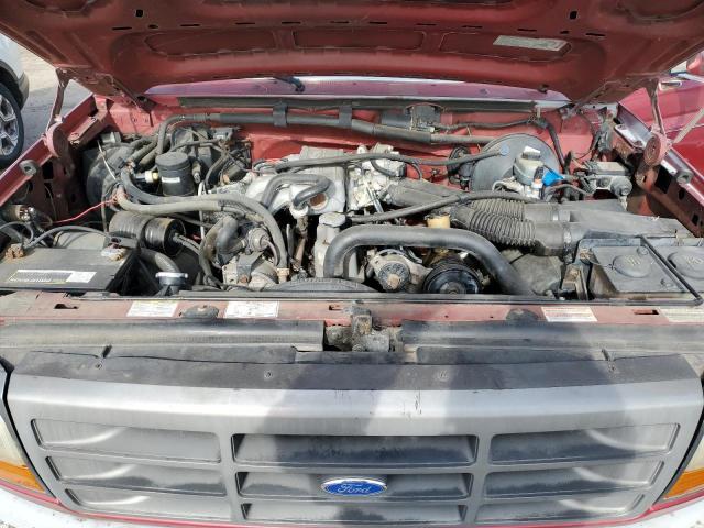 1FTEF15Y5RLB44647 - 1994 FORD F-150 RED photo 11