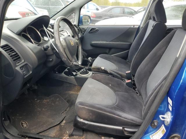 JHMGD37667S058576 - 2007 HONDA FIT S 蓝色 照片 7