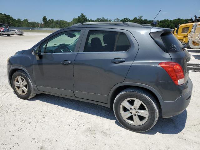 3GNCJLSB1GL160709 - 2016 CHEVROLET TRAX 1LT GRAY photo 2