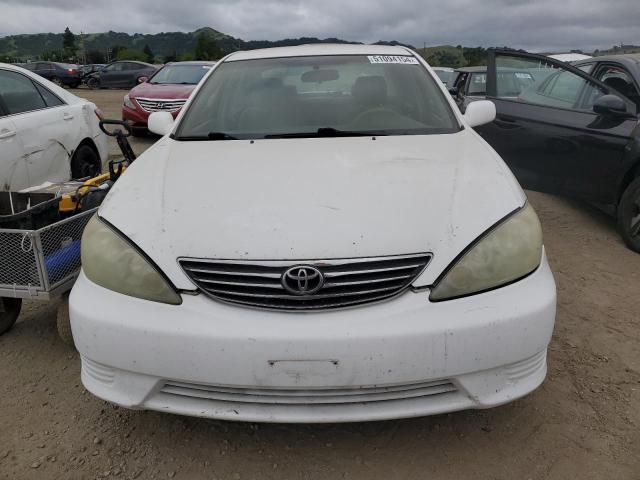 4T1BE32K66U740482 - 2006 TOYOTA CAMRY LE WHITE photo 5