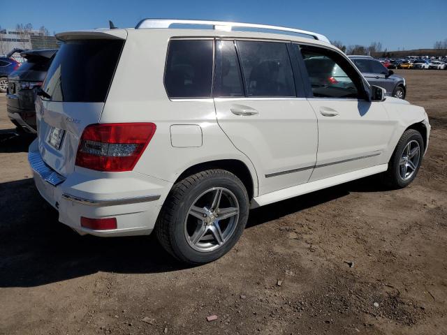 WDCGG8HBXAF304993 - 2010 MERCEDES-BENZ GLK 350 4MATIC WHITE photo 3