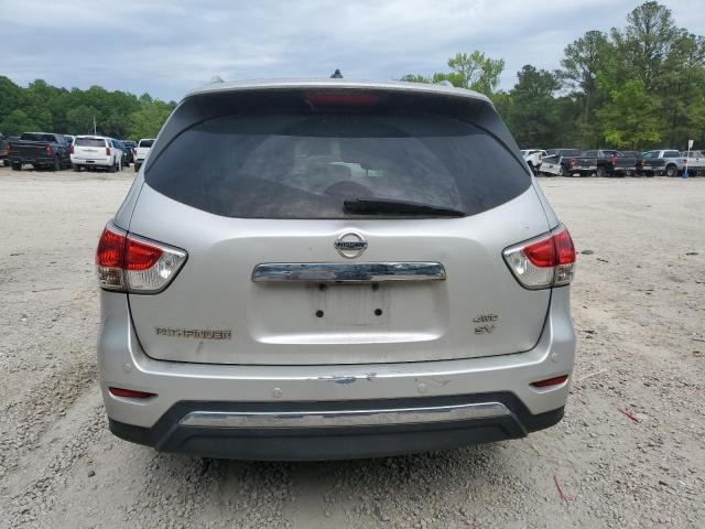 5N1AR2MN2FC603529 - 2015 NISSAN PATHFINDER S WHITE photo 6